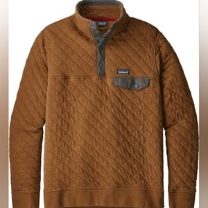 Patagonia Cotton Quilt Snap-T Pullover Bence Brown